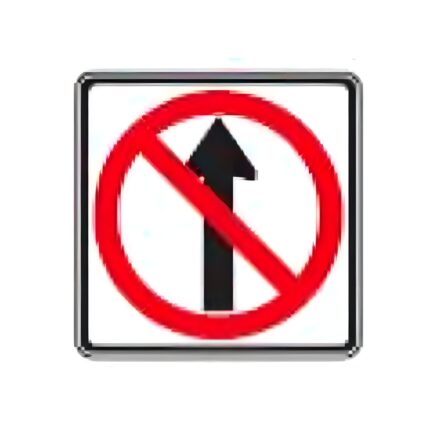 No Straight Through symbol
