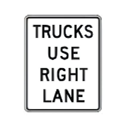Trucks Use Right Lane