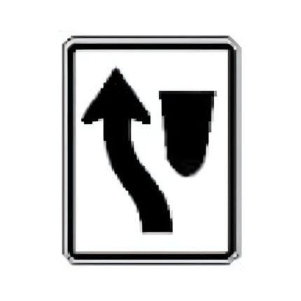 Keep Left symbol