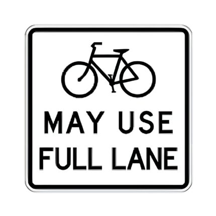 Bikes May Use Full Lane