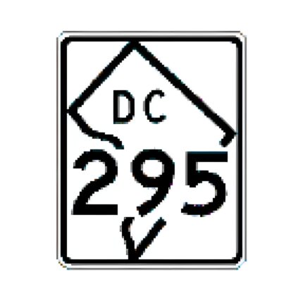 Washington DC Route Marker