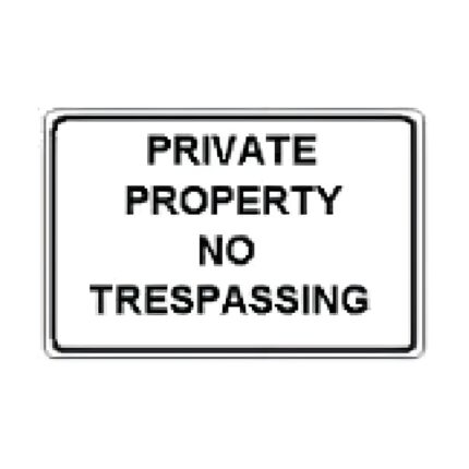 Private Property No Trespassing