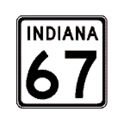 Indiana State Route Marker