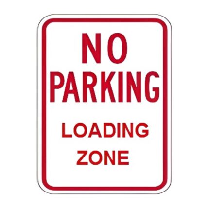 No Parking Loading Zone