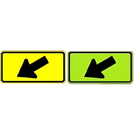 Crosswalk Arrow plate