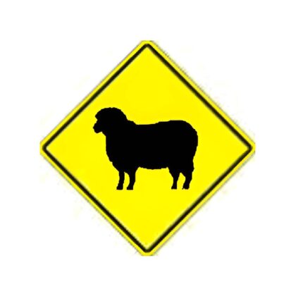 Sheep Crossing symbol