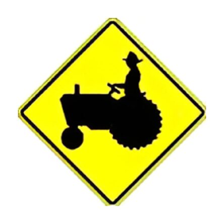 Tractor Crossing symbol
