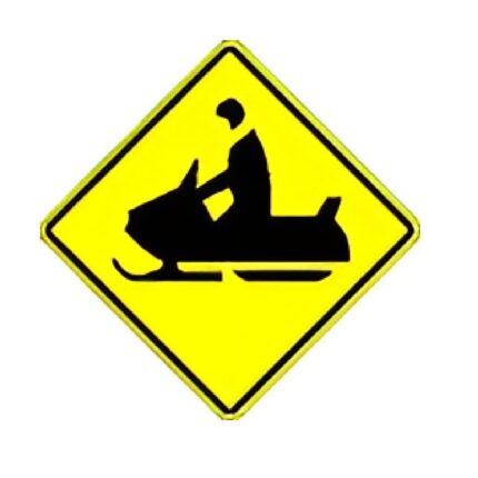 Snowmobile Crossing symbol