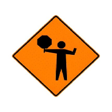 Stop/Slow Paddle symbol