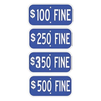 $100, $250 or $350 Handicap FINE