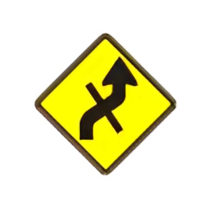 Cross Road Reverse Curve symbol