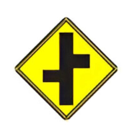 Offset Side Roads symbol (Left)