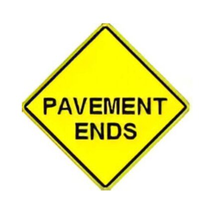 Pavement Ends
