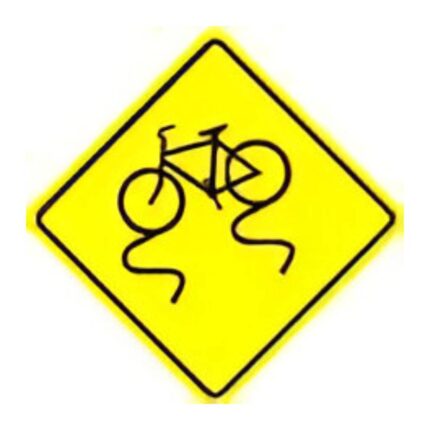 Slippery When Wet (Bike) symbol