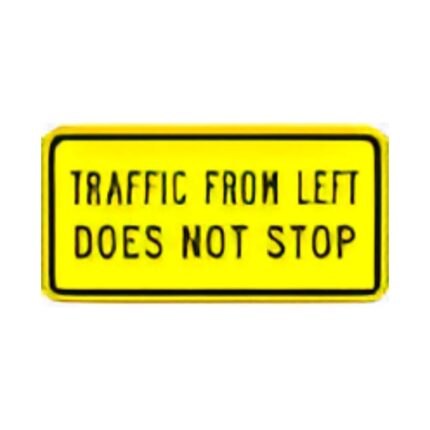 Traffic From Left (or Right) Does Not Stop