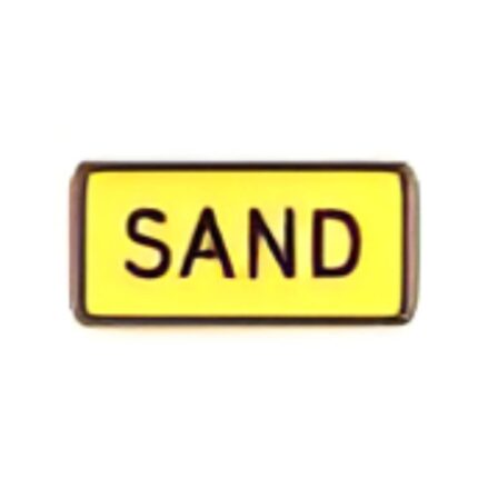 Sand plate