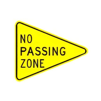 No Passing Zone