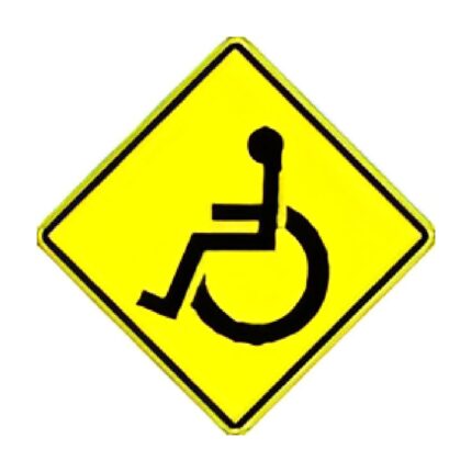 Handicapped Crossing symbol