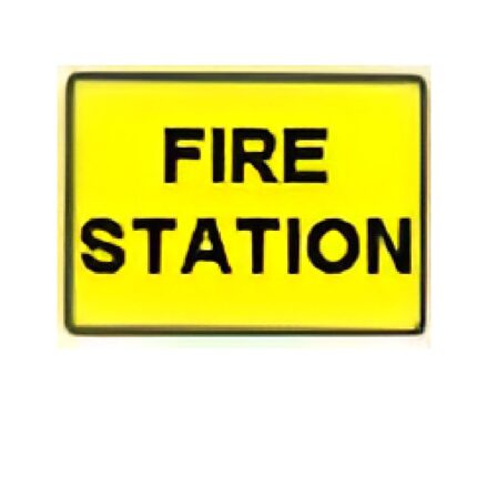 Fire Station plate