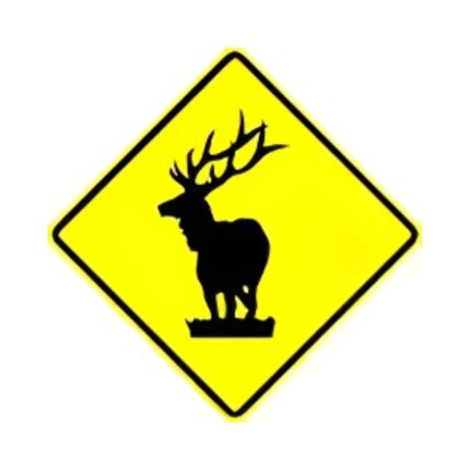 Elk Crossing symbol