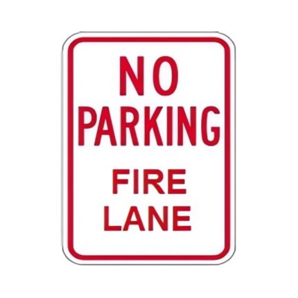 No Parking Fire Lane
