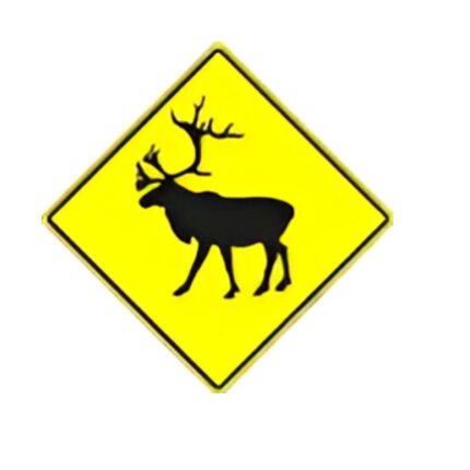Caribou Crossing symbol