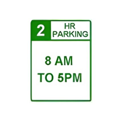 Parking Hours (Block Style)