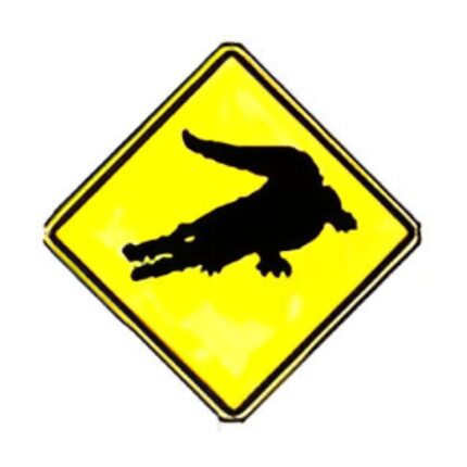 Gator Crossing symbol