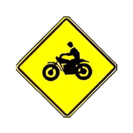 Motorcycle Crossing symbol