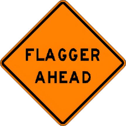 Flagger Ahead