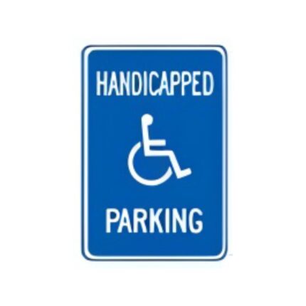 Handicap Parking, Blue