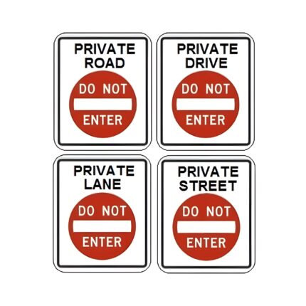 Private Road - Do Not Enter