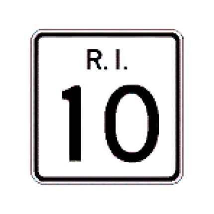 Rhode Island State Route Marker