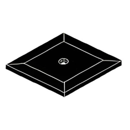 Rubber Sign Base - Square