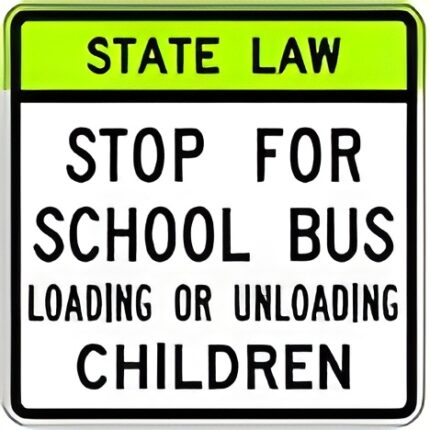 State Law Stop for School Bus