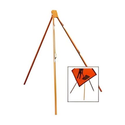 Tripod Sign Stand - Orange legs