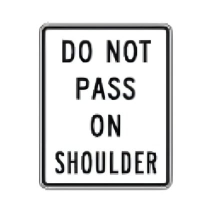 Do Not Pass On Shoulder