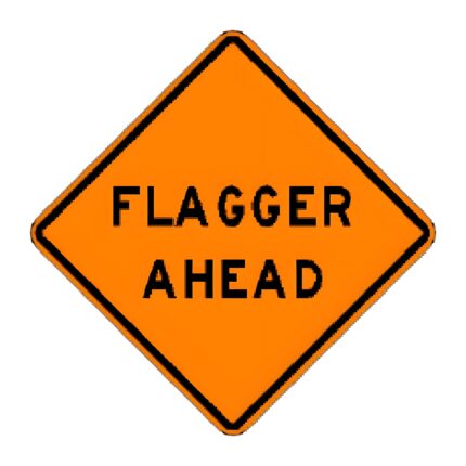 Flagger Ahead (words)