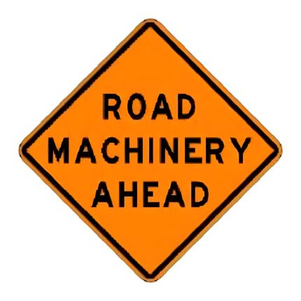 Road Machinery Ahead