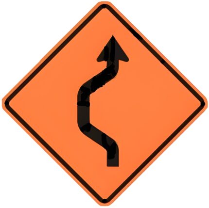 Double Reverse Curve, One Lane