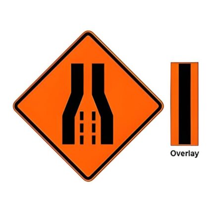 Lane Dropoff symbol with Overlay