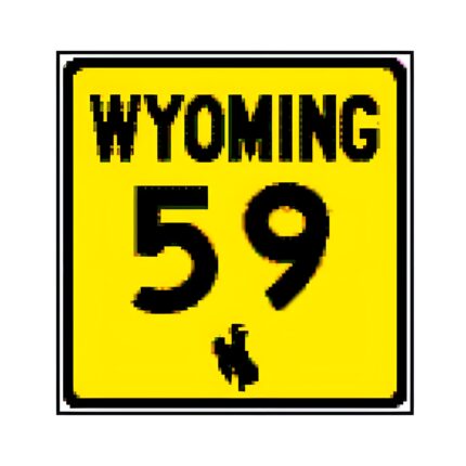 Wyoming State Route Marker