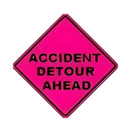 Accident Detour Ahead