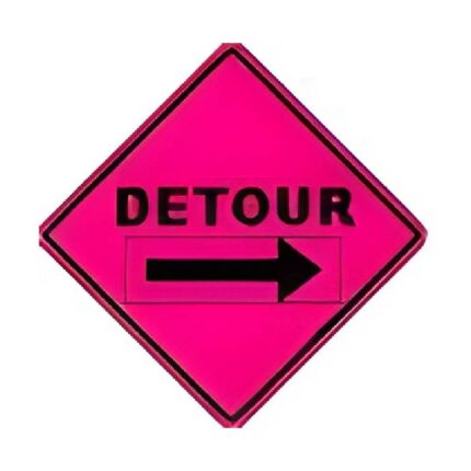 Detour with Overlay Arrow