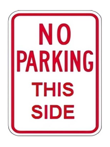 No Parking This Side