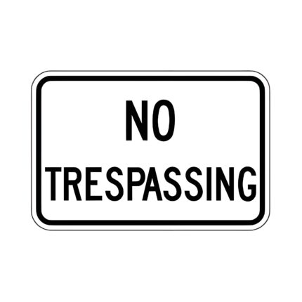 No Trespassing