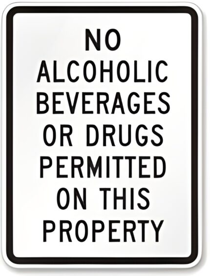 No Alcoholic Beverages or Drugs