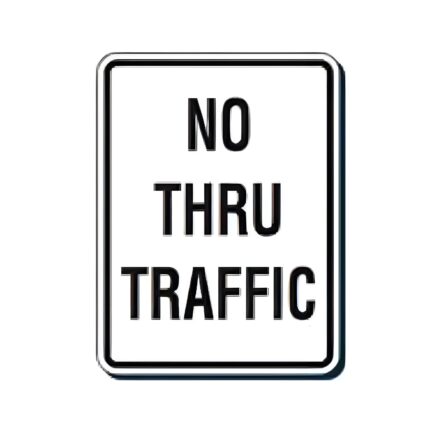 No Thru Traffic