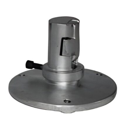 Round Pipe Post Surface Mount Base