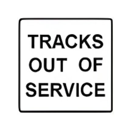 Tracks Out of Service